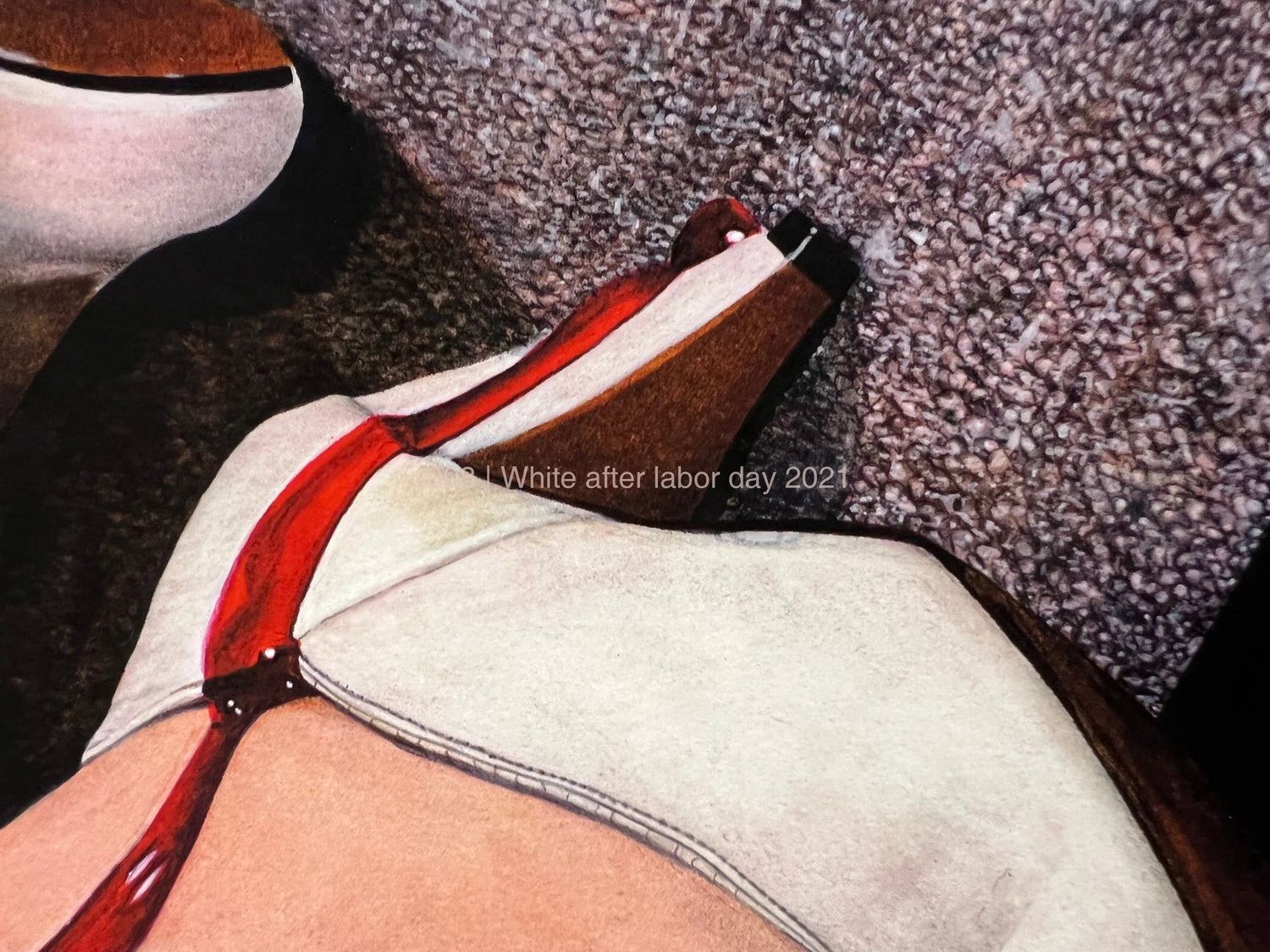008 | White after labor day 2021 Print / Print
